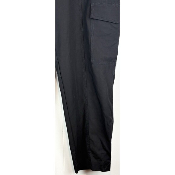 Banana Republic Women's Black Ankle Utility Cargo Pant Minimalist , Size 12 - Picture 5 of 9